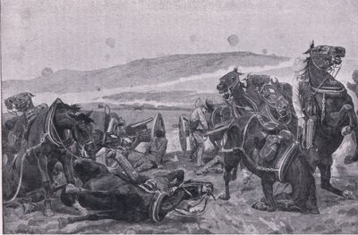 The Battle of Colenso: The Loss of Our Guns by Richard Caton II Woodville